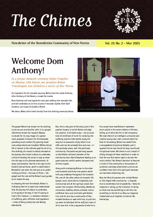 The Chimes Vol 25 No. 02.